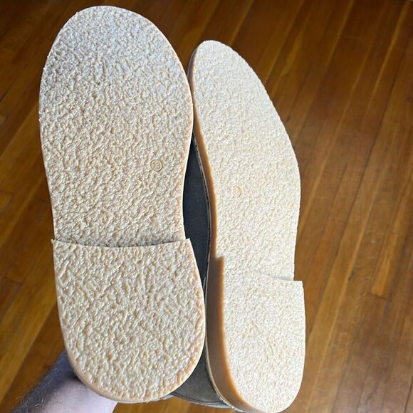 Hawke & Co Chelsea Suede Ankle Boots Almond Toe Elastic Blue Size 13 NWT - Picture 8 of 9